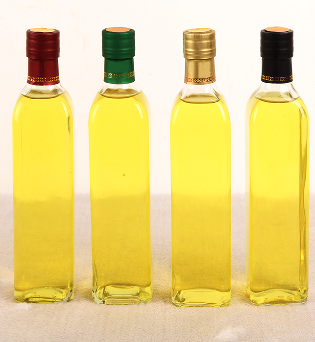 500ml Glass Olive Oil Bottle Green Color Suitable for Kitchen Needs OEM/ODM Accepted