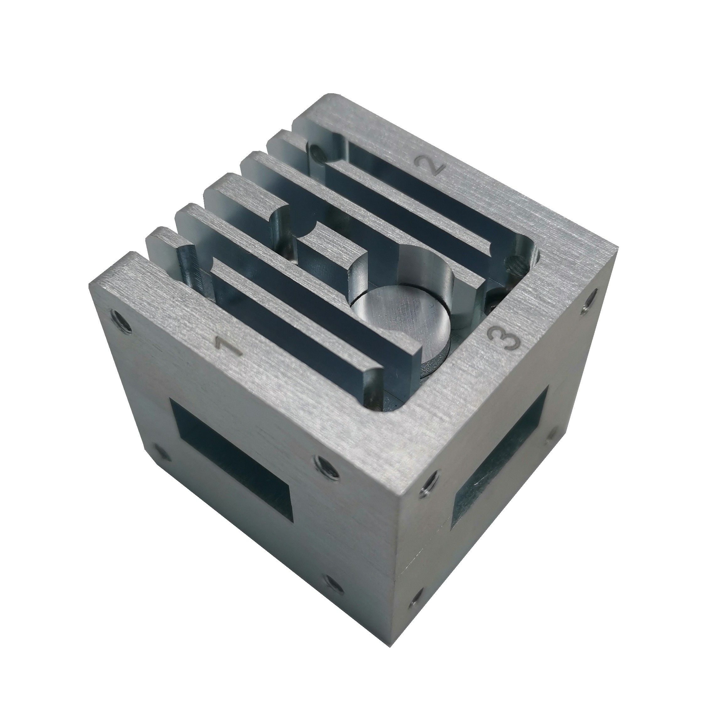 High Isolation Aluminum Waveguide Circulator For Omt / Satcom Customizable