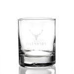 Promotion custom Lead Free Crystal Unique 220ml Whiskey Glass