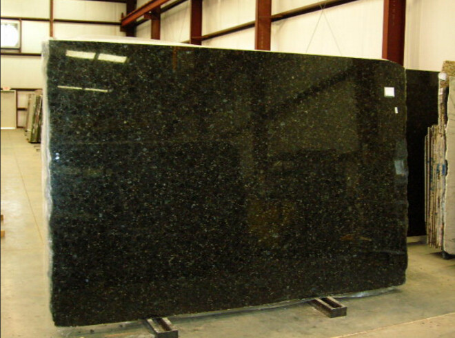 High Polished Forest Green Granite Cut To Size Granite Polishing Pads