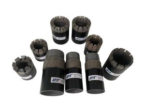 China Male Female Impregnated Diamond Core Bit Cylindrical BQ NQ wholesale