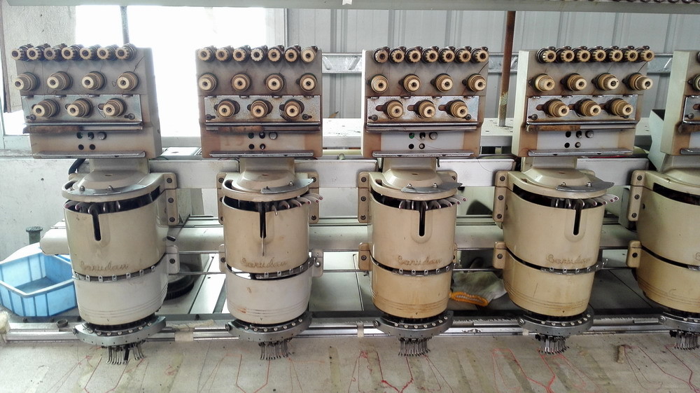 Industrial Used Barudan Embroidery Machine For Caps And T Shirts BENR-YS-20