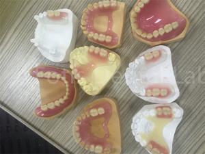 China Flexible TCS Valplast Removable Partial Denture Easy To Adjust wholesale