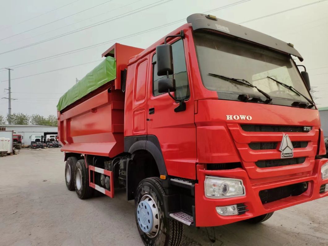 HOWO 6*4 The Lowest Price U-Type Tipper Truck Construction Dump Trucks for Sale