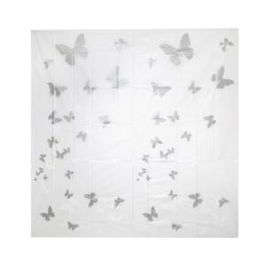 China Walmart Bathroom Disposable Plastic PEVA bath shower curtain wholesale