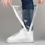 Factory Supply High Quality Reusable Waterproof Shoe Covers With Reflector Anti