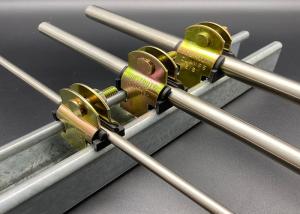 China Hot Sale Stainless Steel 304 316 7/8'' Cutsomized Strut Cushion Clamps wholesale