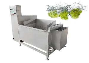 China Automatic Disinfection Vegetable Washing Machine SUS 304 400KG/H wholesale
