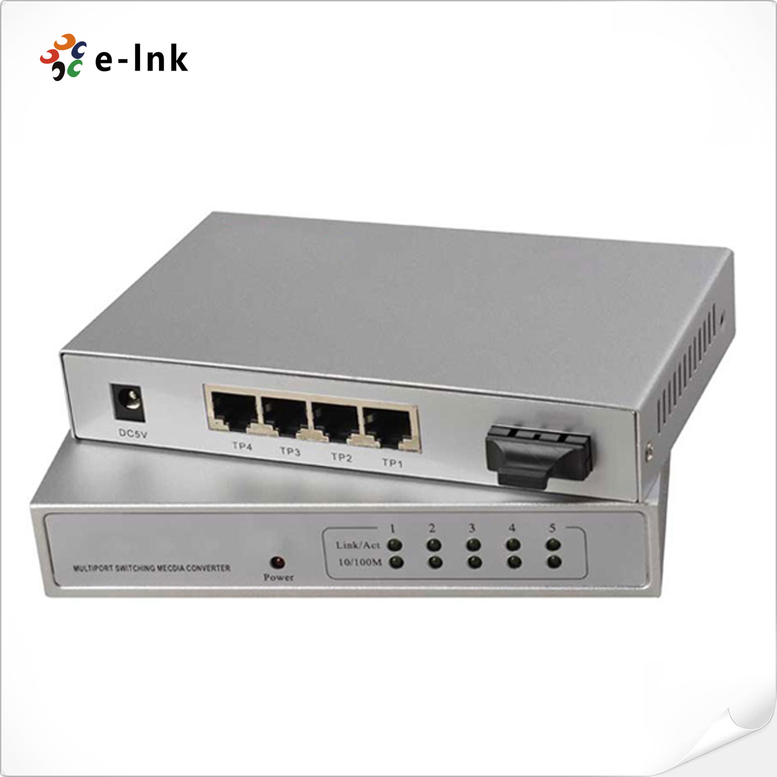 China 10/100/1000M Managed 1FX + 4TX Fiber Switch wholesale