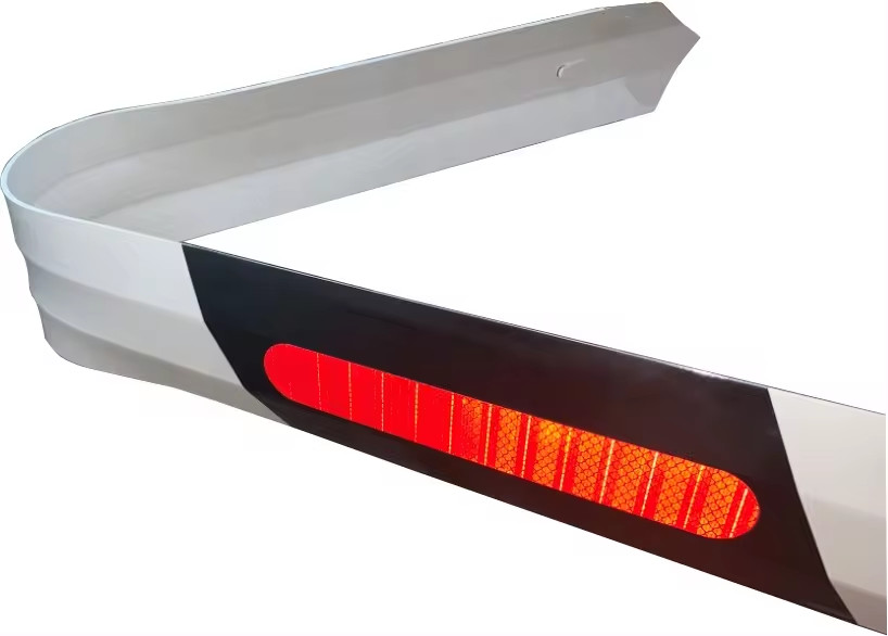 Warning Flexible Reflective traffic guardrail road delineator post sheet bollard