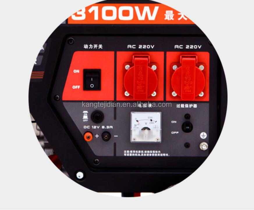 23A Rated Current Gasoline Generator for Long-lasting Performance