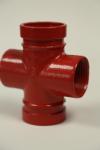 Polished Surface 4 Way Pipe Fitting ANSI Standard