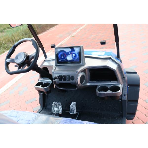 4Kw Motor 4 Seats Electric Golf Cart 12 Inch Tire Vehicle For Sale With Lead Acid Battery