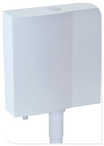 China Toilet parts wall-mounted water tank wash down pressure toilet cistern with new design wholesale