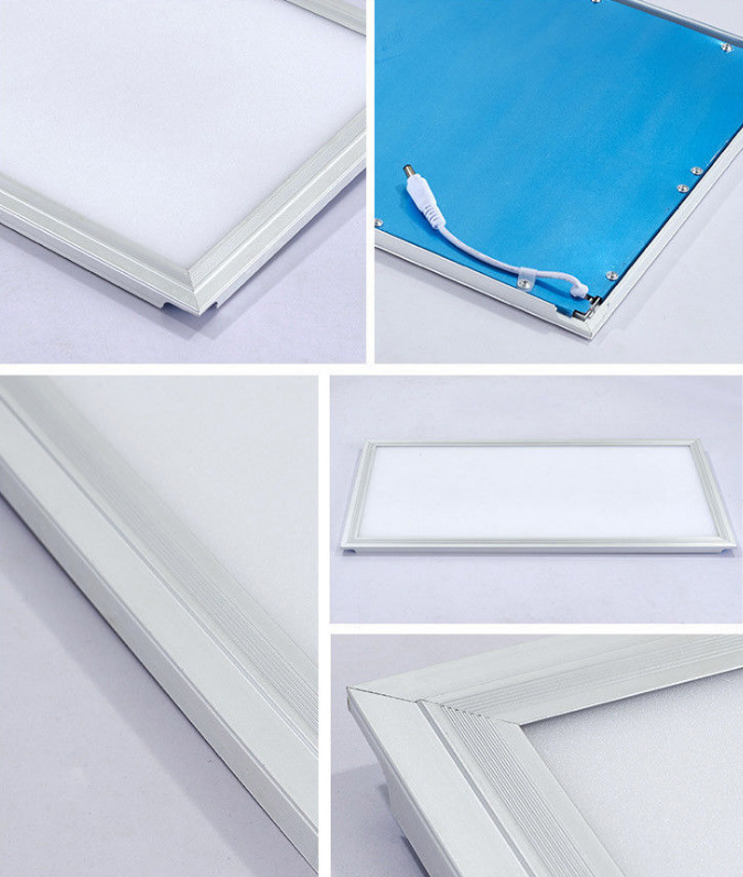 LED Flat Panel Light Ceiling Home Office Lamp 1200*600 72W 6000K White Frame