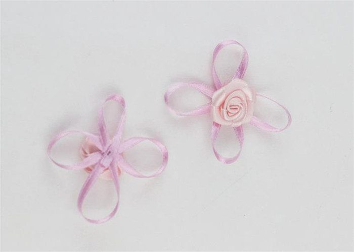 Fancy Craft Ribbon Bows Hair Accessories , Pretty Ribbon Bows Woven
