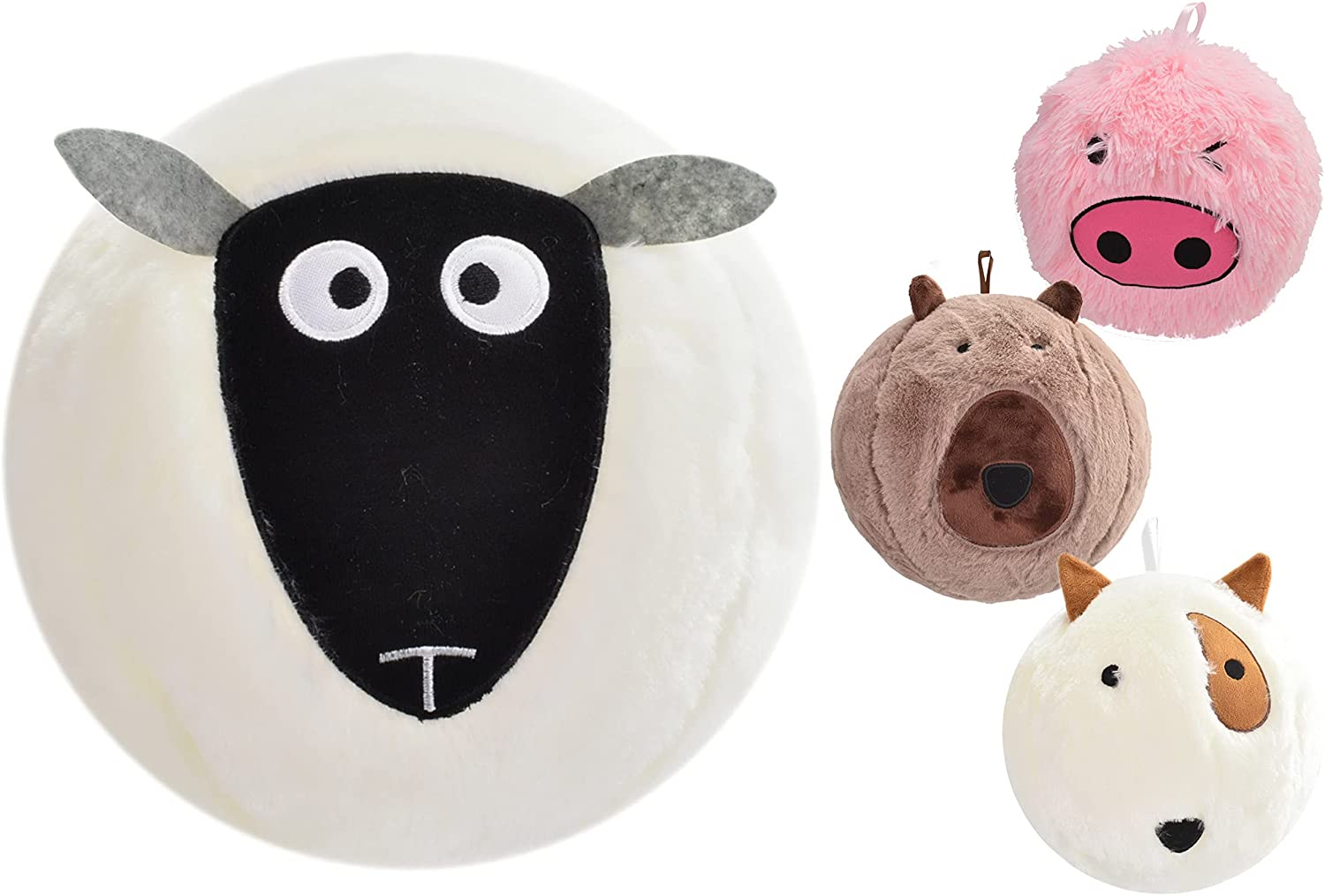 Unisex Inflatable Plush Alpaca Balls Suitable for 5-7 Years Old Children