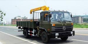 China 5T 160HP 4x2 DONGFENG EQ1120GLJ Truck Crane wholesale