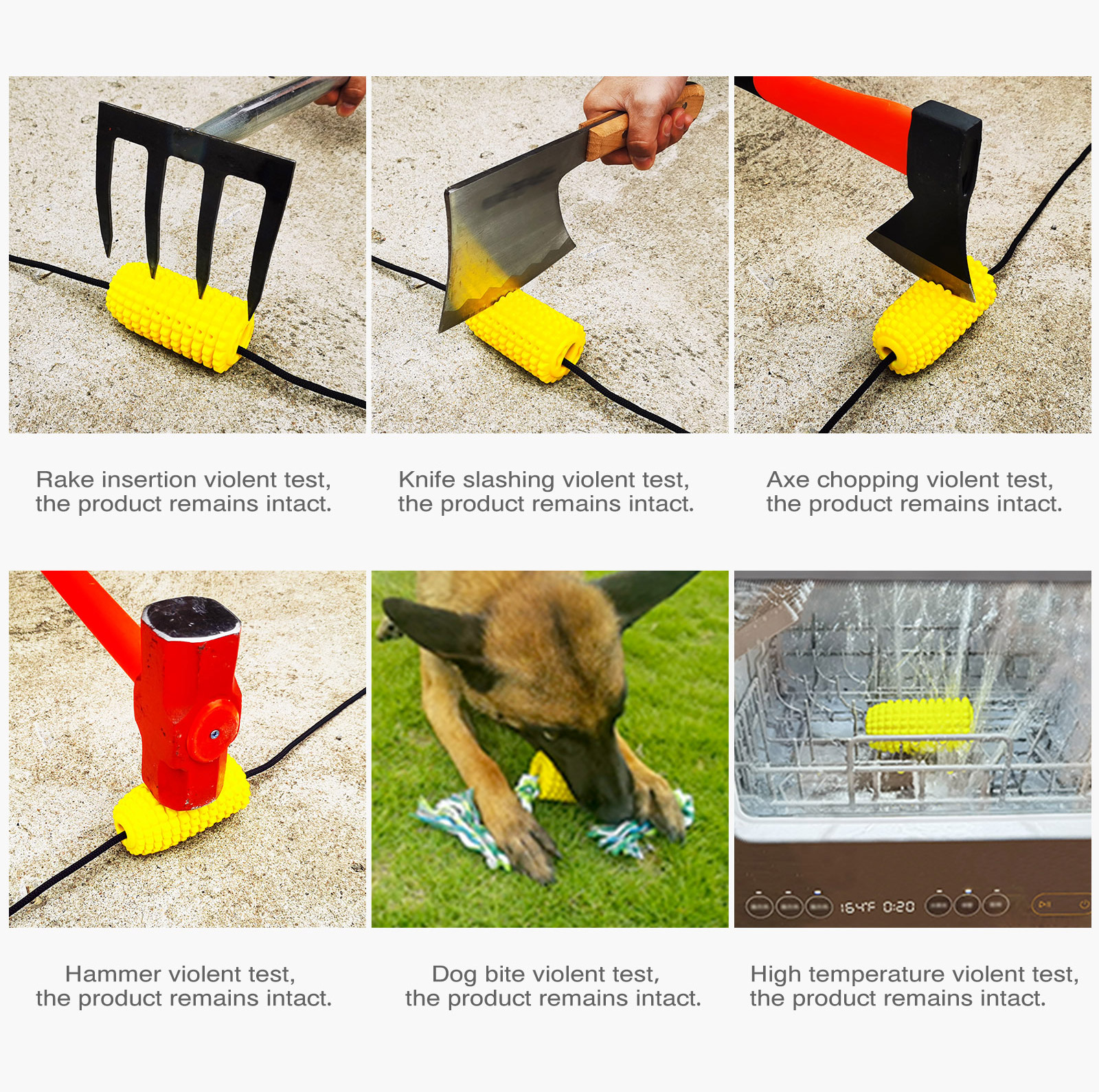 High-quality Clean Yellow Corn Molar Rod For Pet Animals With Customization