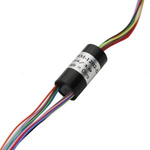 China Electrical Rotary Capsule Slip Ring 12 Circuit 2A LPM-12U wholesale