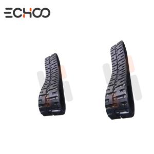 China Rubber Track For Airman AX17 Compact Excavator Undercarriage Frame wholesale