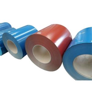 China DX51D PPGI Color Coated Coil Prepainted Steel For Metal Roofing wholesale