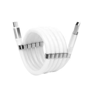 China Self Winding Organizing Magnetic ROHS USB C Charging Cable wholesale