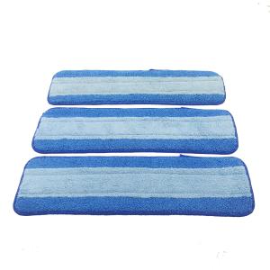 China 18&quot; Blue Microfiber Sponge Inner Household Wet Mop Pad wholesale