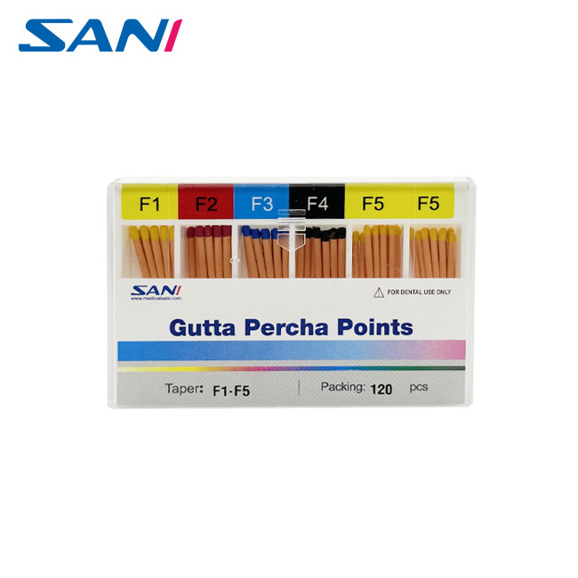 Dental Endodontic Gutta Percha Points Taper 02/04/06/F1-F5 With CE Certificate