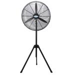 26" 650mm Industrial Floor Fans 230W 13800 m3/h Black