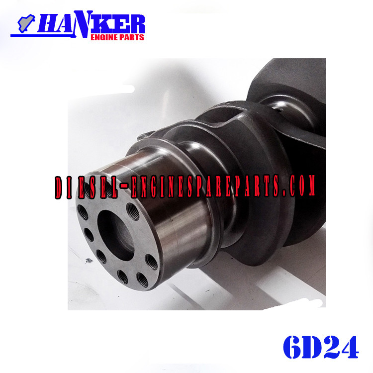 6D17 6D24 Diesel Engine Crankshaft 114kgs For Excavator