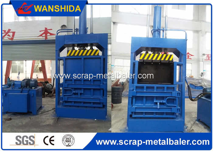350kg Bale Weight Plastic Bottle Baler Hydraulic Baler Machine Large Loading Aperture
