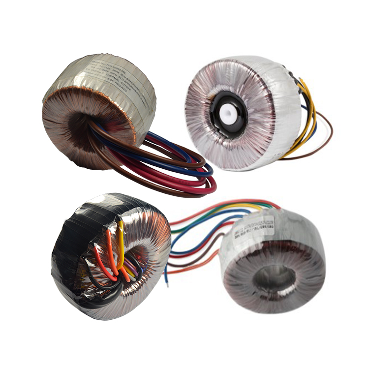 ROUND Design More Than 98% Efficiency 12-0-12v 5amp Toroidal Electric Transformer for Audio Power Amplifier