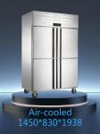 1500L Commercial Kitchen Freezer Energy Efficiency 4 Door Fridge Freezer