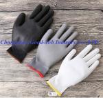 EN388 CE 3121 Auto Repair Pu Coated Nylon Knitted Gloves