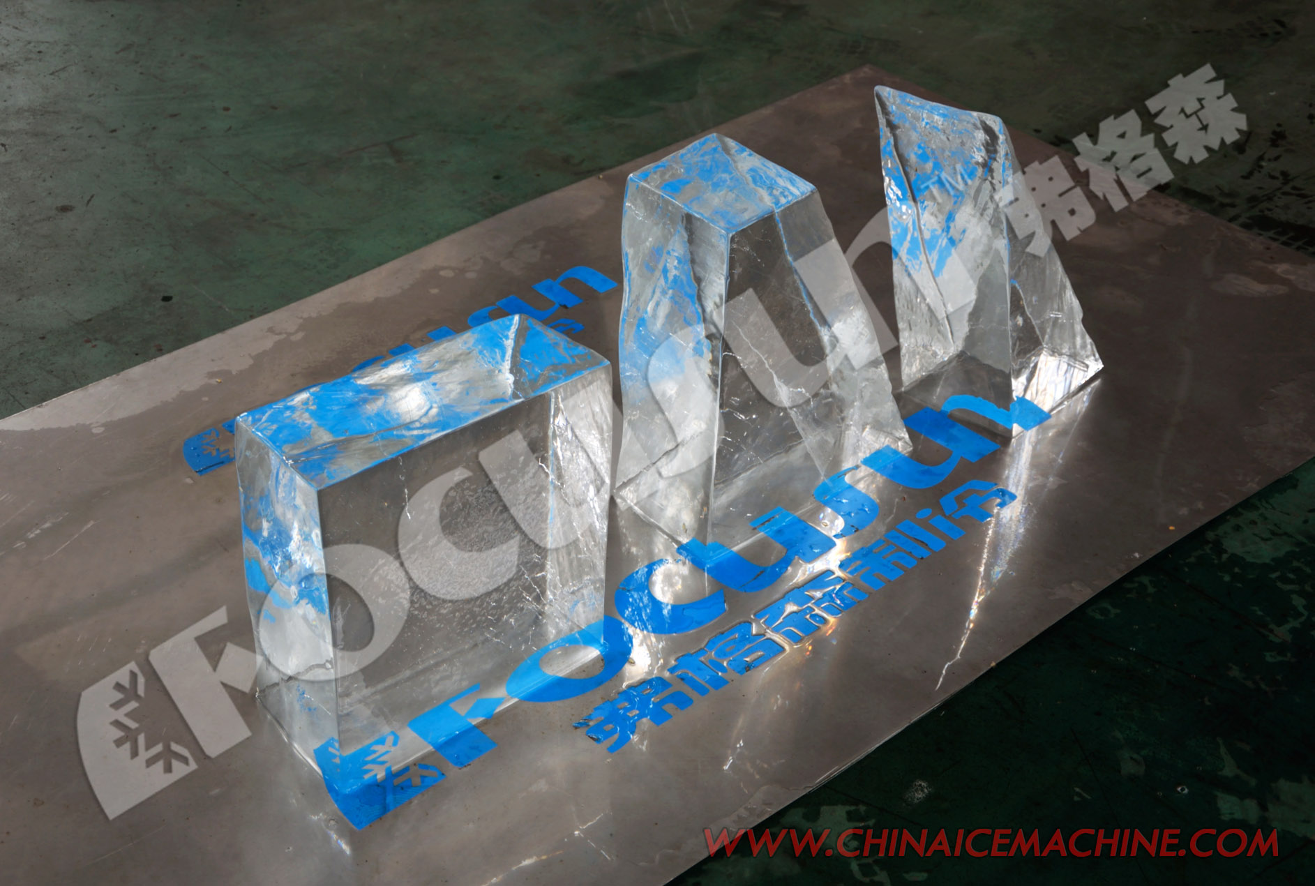 2 Ton Direct Refrigeration Transparent Block Ice Machine with and Easy Operation