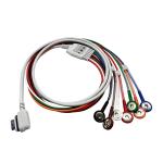 Compatible ECG Holter Cable Multipurpose TPU Material For Patient