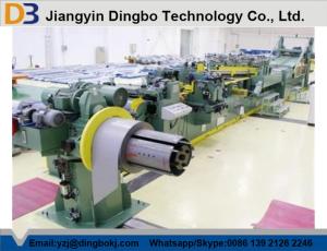 China Hydraulic Tension Station Steel Slitting Line / Cut To Length Machine wholesale