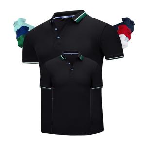 China Breathable Flyita Mens Plain Polo T Shirt Cotton Short Sleeve wholesale