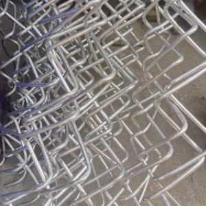 China Hot Dip 6 Foot Galvanized Steel Chain Link Fence For Sports Ground wholesale