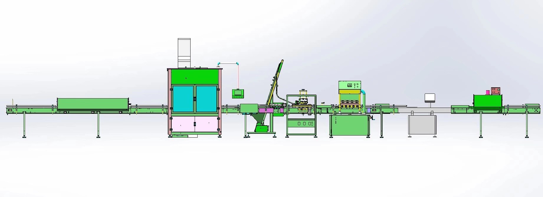 Automatic Vertical Case Packer Machine For Bottle Or Canned Beer Juice Case Filling Machine