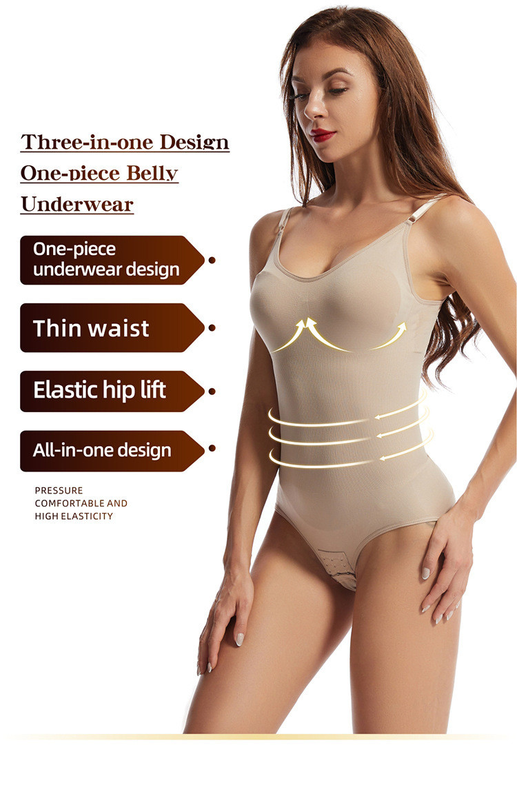 Women'S Elastic Waist Trainer Body Shaper Size Xs Corset Vest One Piece Slip