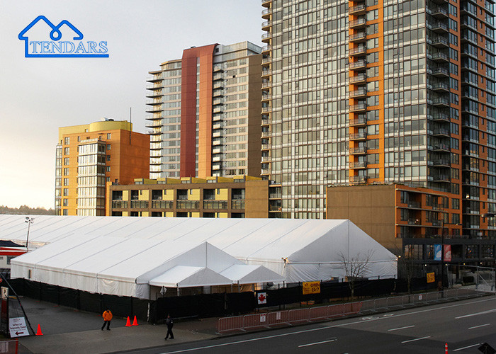 Custom Aluminum Frame PVC Cover Marquee Tent For Exhibition Church Festival Catering Event