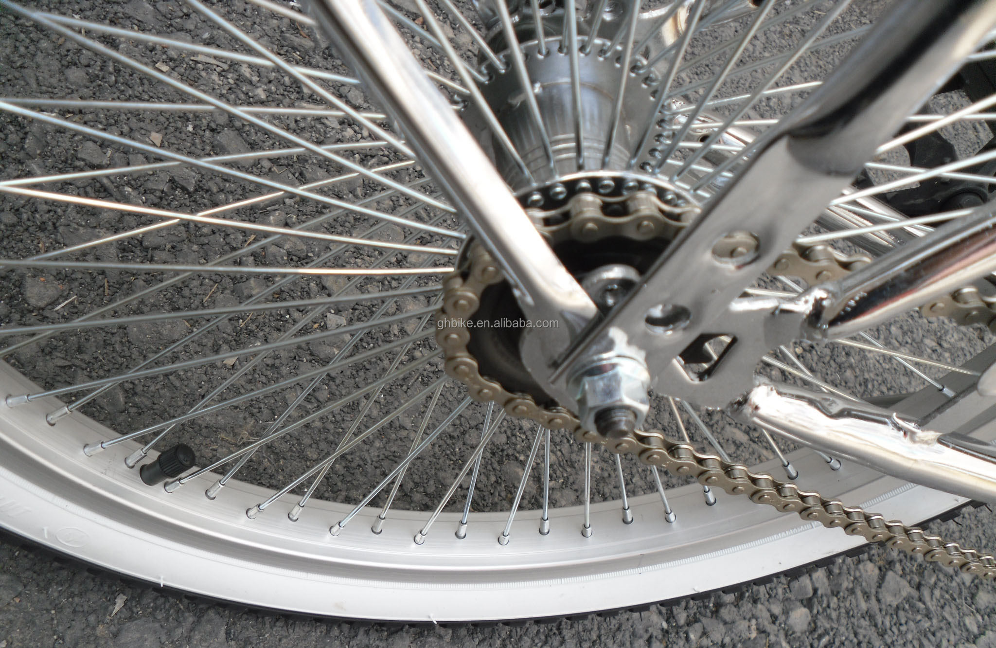 20 Inch Steel CP Frame Coaster Spring Fork Mini Child Lowrider Bike with Ordinary Pedal