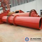 High Capacity Industrial Rotary Dryer , Coal Rotary Drum Dryer Easy Adjustment