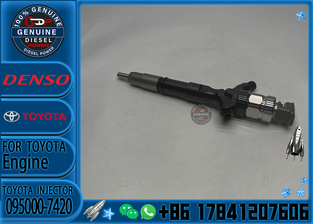 New Common Rail Injector 095000-7420 095000-7430 095000-7790 for 1KD 2KD Diesel Nozzle High Quality