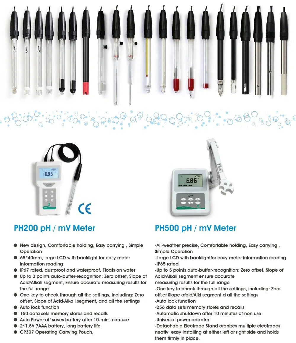 Multifunctional Benchtop Digital Meter for pH mV EC Measurement in Lab Water Testing