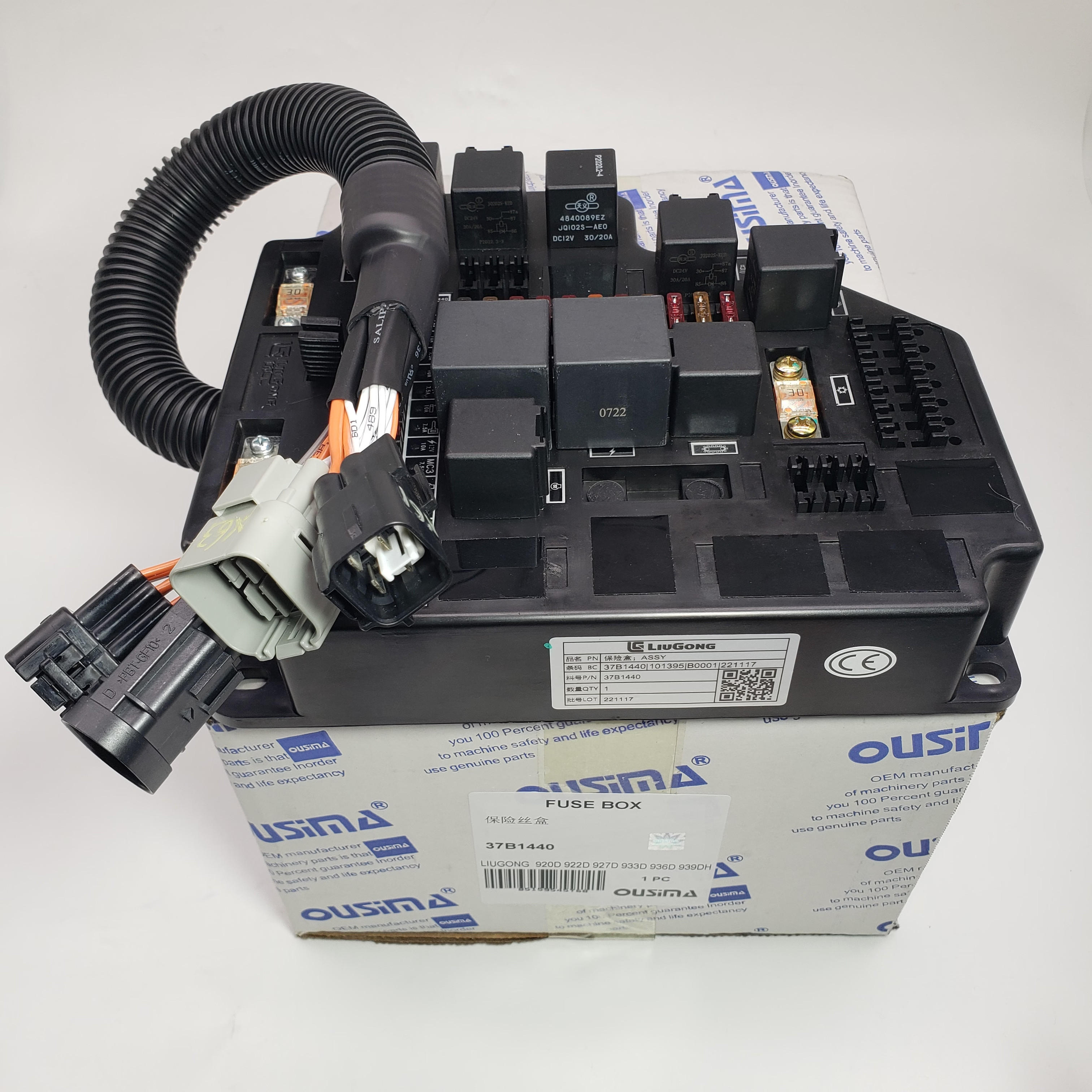 Excavator Part Fuse Box 37B1440 For LiuGong CLG 925D
