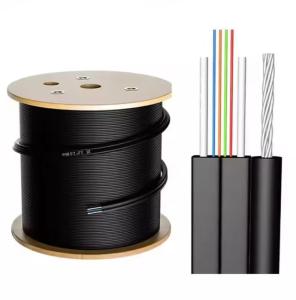 China GJYXFCH 4 Fibers FTTH Indoor Outdoor FRP Strength Member Optic Drop Cable wholesale