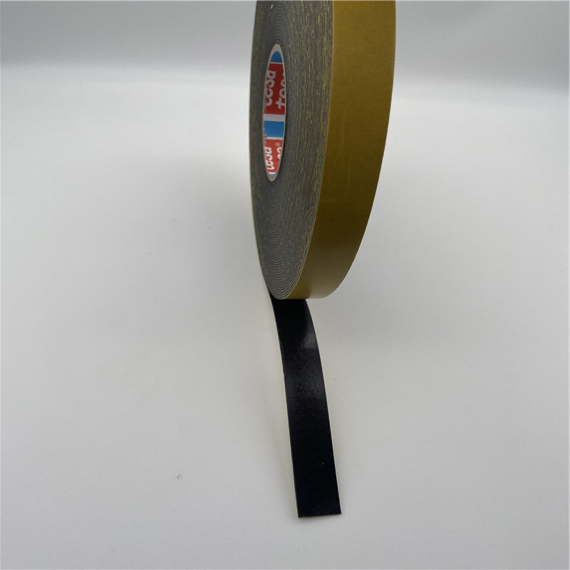 TESA 58470 Hot Melt Adhesive Black Color Thermal Reaction Tape
